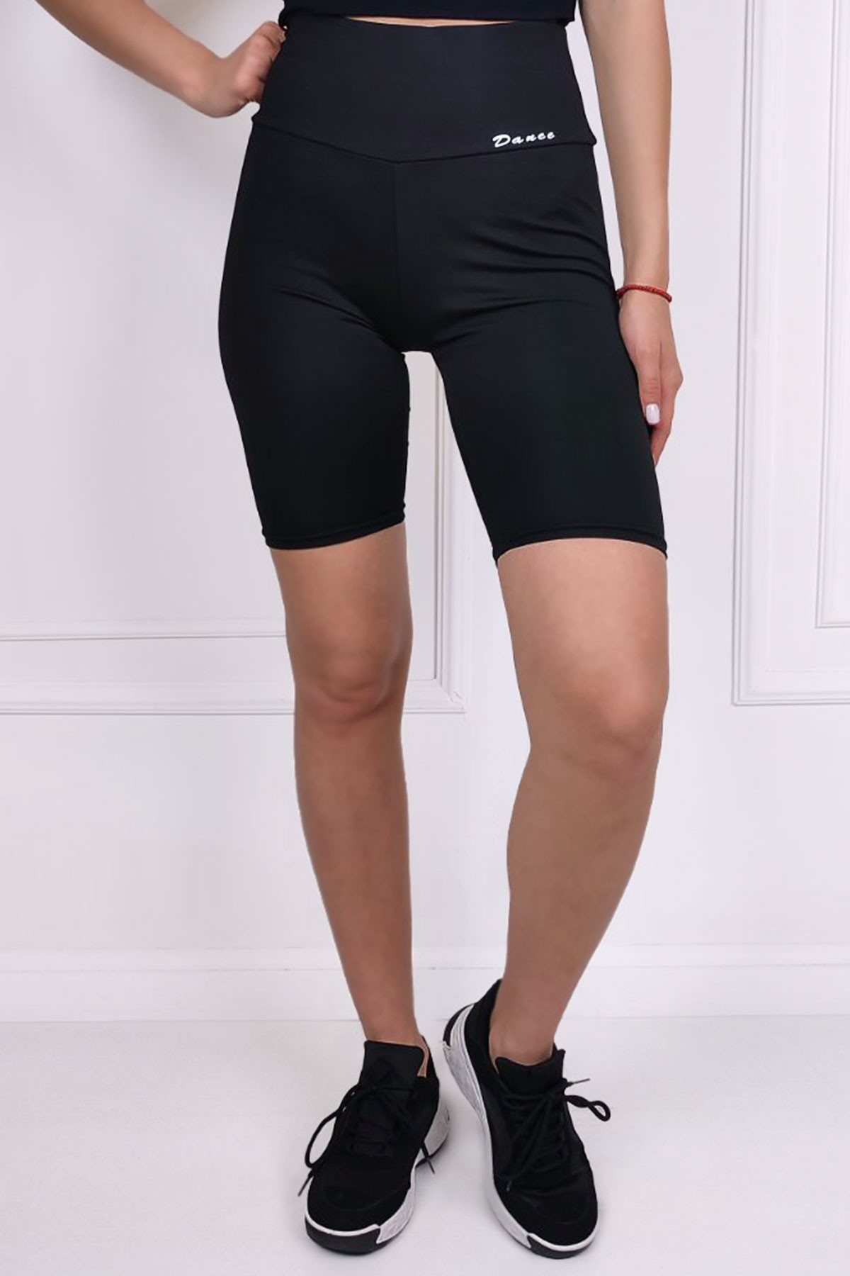 Women's short leggings with a high belt   - Women's and men's  clothing and accessories at affordable prices.