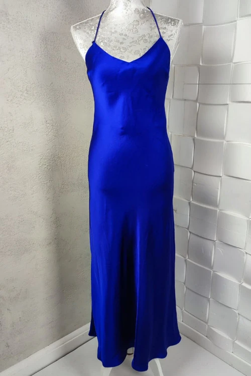 Zara Γυναικείο Σατέν Φόρεμα