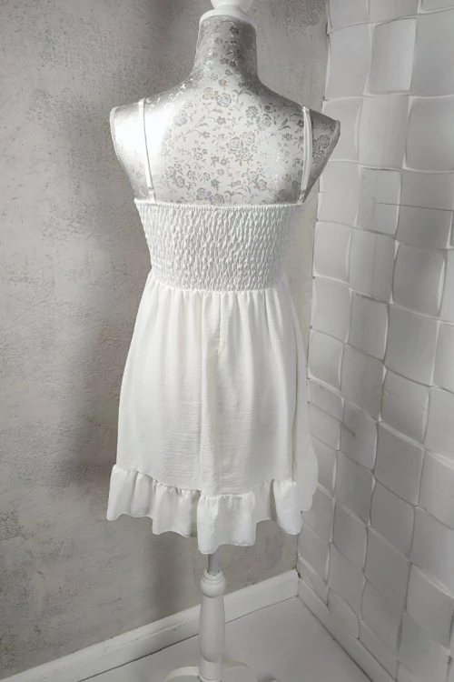 Дамска рокля в бяло New Collection
