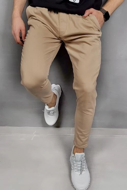 Pantalon pentru barbati cu design curat