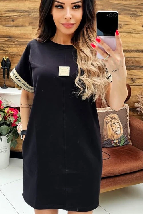 Rochie de dama cu maneca scurta