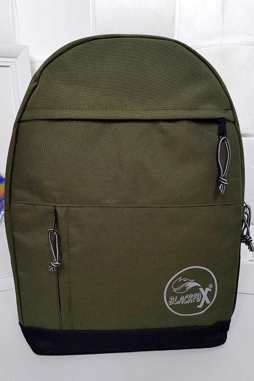 Textile school backpack