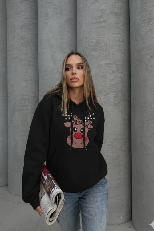 Ženski sportski top sa kapuljačom