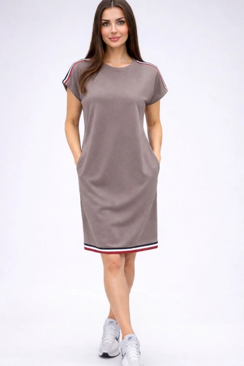 Ženska haljina kratkih rukava