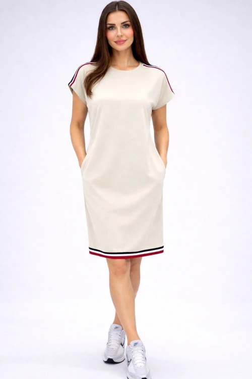 Ženska haljina kratkih rukava