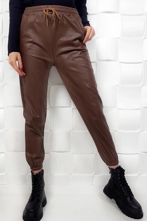 Pantaloni cu elastic pentru femei