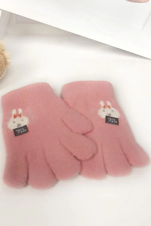 Детски ръкавици за момичета от 5 до 8г