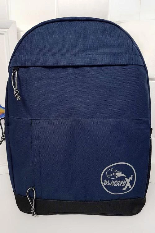 Textile school backpack