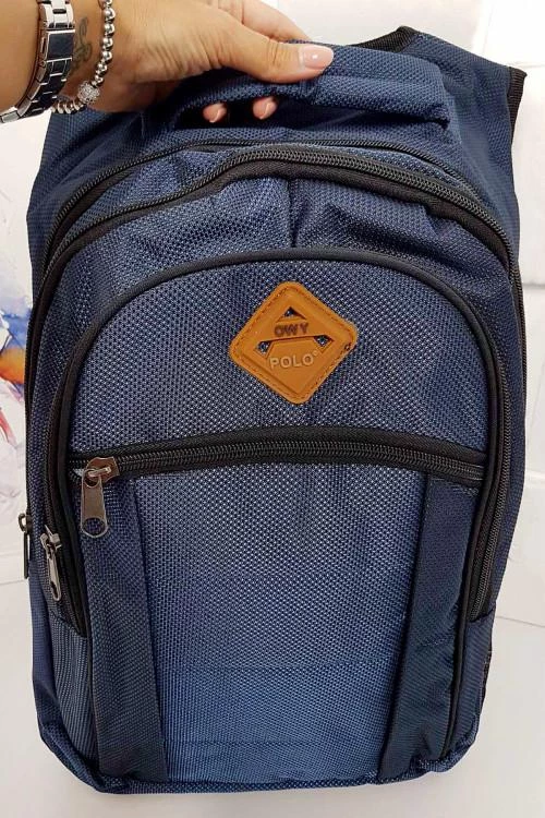 School backpack with orthopedic back