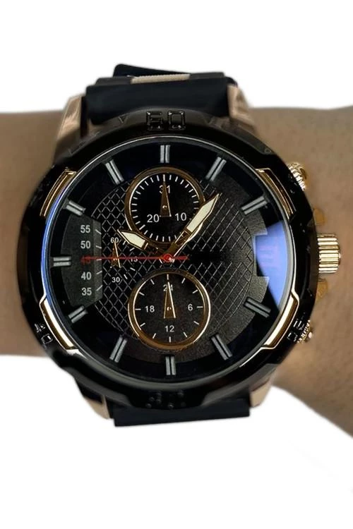 Мъжки часовник със силиконова каишка