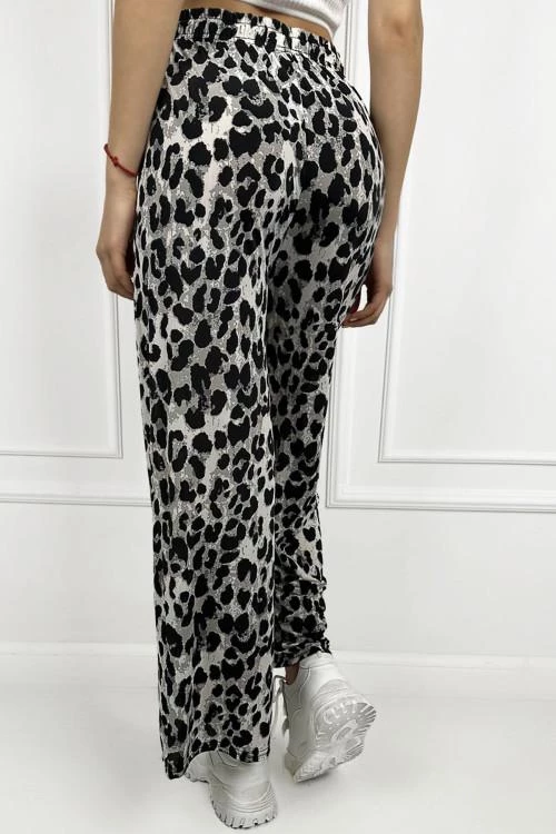 Γυναικείο παντελόνι με animal print