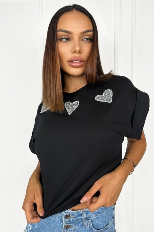 Blouses and tops with short sleeves