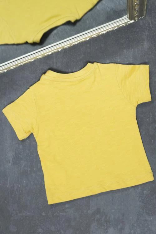 Παιδική μπλούζα με κοντά μανίκια για αγόρια από 6 μηνών έως 3 ετών