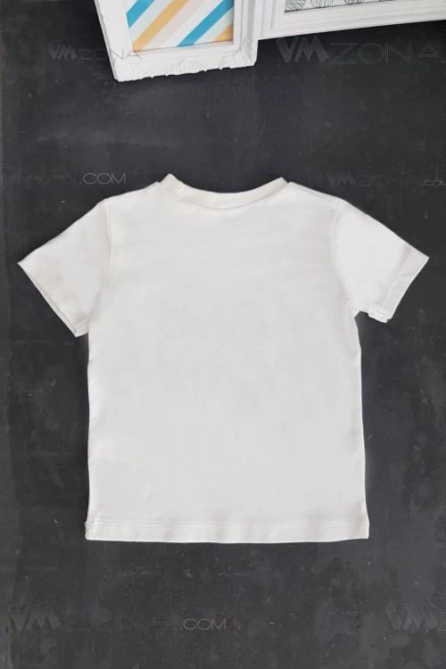 Παιδική μπλούζα με κοντά μανίκια για κορίτσια από 9 μηνών έως 3 ετών