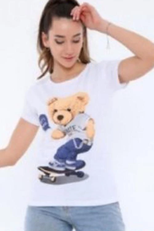 Дамска тениска с щампа