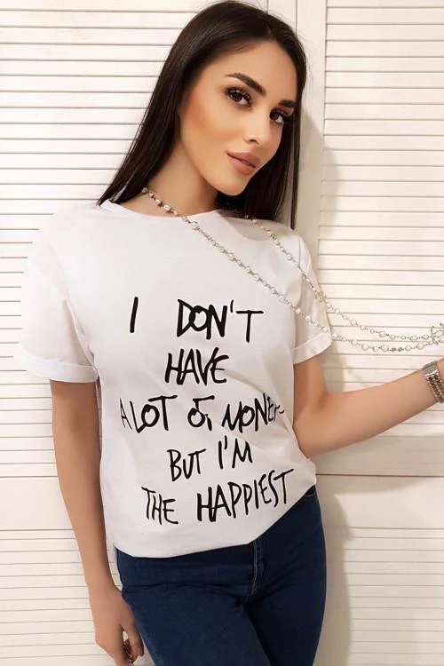 Ženska majica sa natpisom