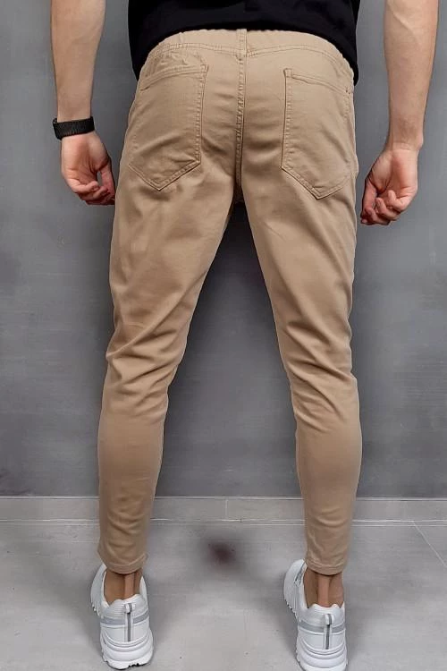 Pánske nohavice s jednoduchým dizajnom