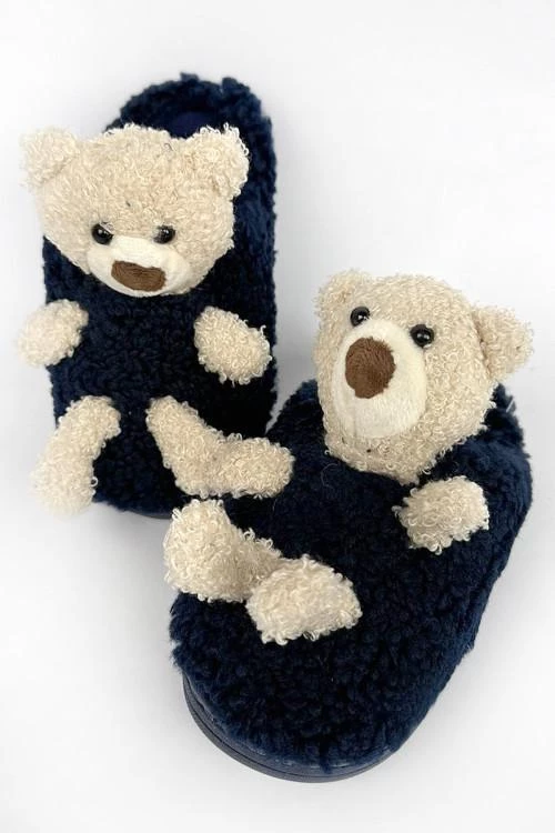 Παιδικές παντόφλες αρκούδακια για κορίτσια από 31 έως 35 νουμερο