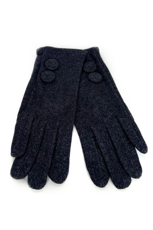 Γυναικεία γάντια με κουμπιά