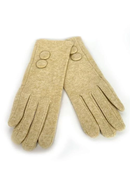 Ženske rokavice z gumbi