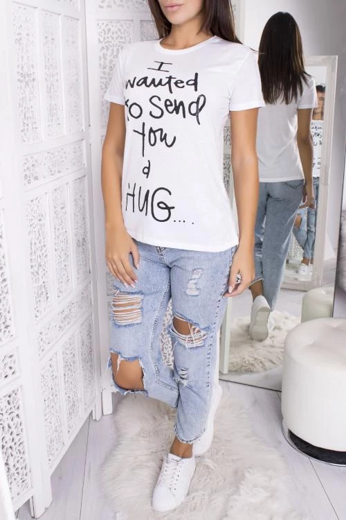 Bluză de damă cu inscripție