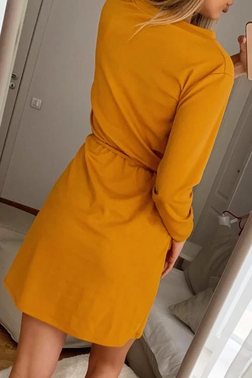 Γυναικείο φόρεμα με μακριά μανίκια