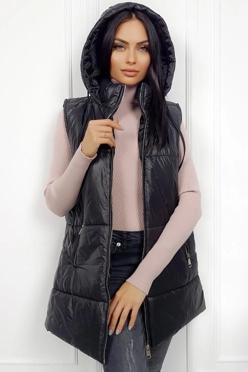 Γυναικείο μακρύ γιλέκο