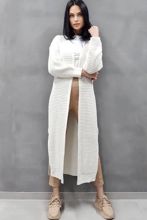 Női kötött kardigán