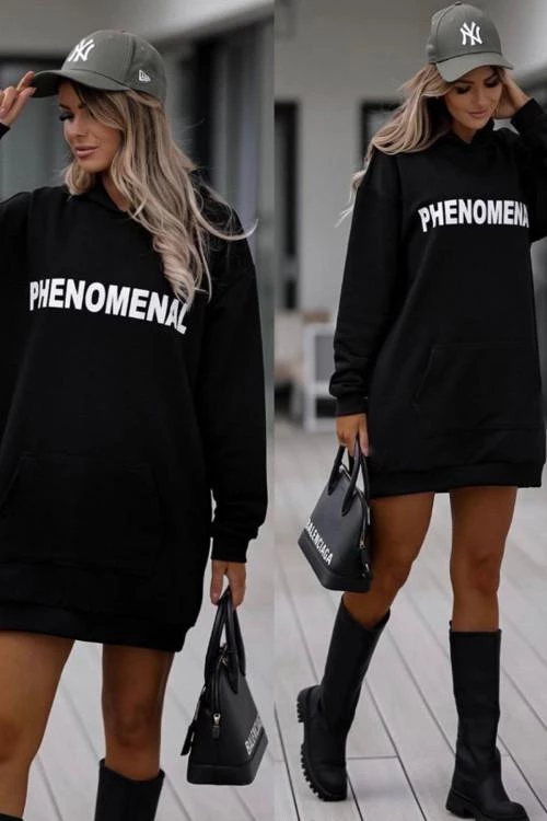 Дамска туника с дълъг ръкав