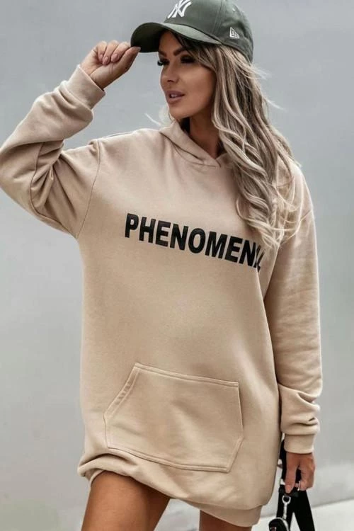 Дамска туника с дълъг ръкав