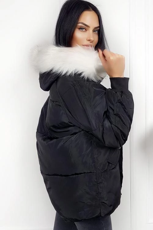 Geaca de dama cu gluga