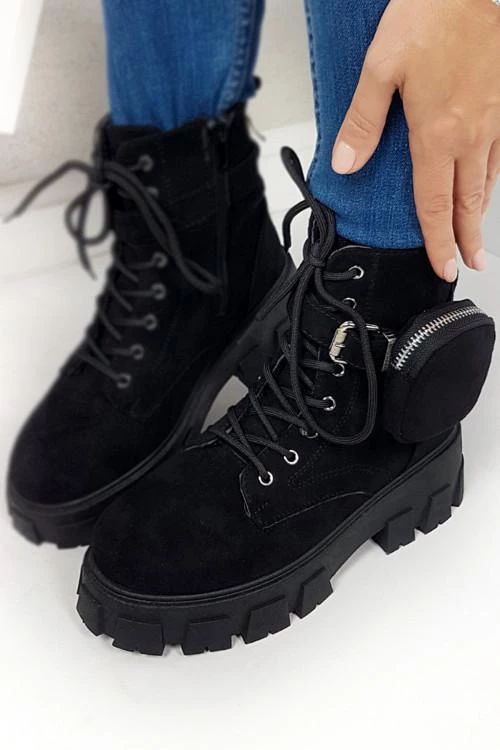 Γυναικεία μποτάκια με κορδόνια