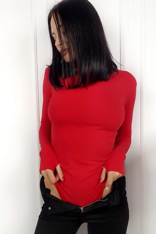 Női body hosszú ujjú