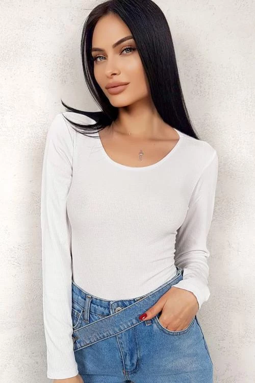Női body hosszú ujjú