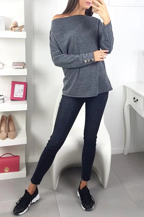 Дамска блуза с дълъг ръкав